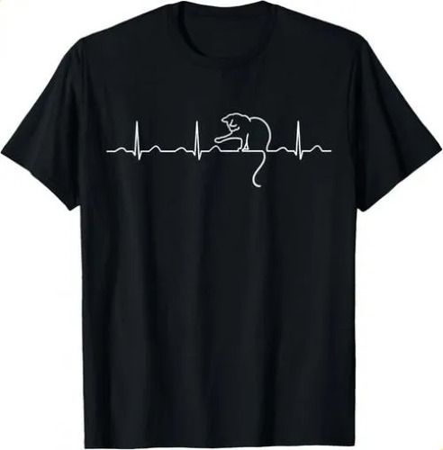 T-shirtt-shirtcute Cat Heartbeat Minimal 2026 Tee Shirt Gift Unis_viptrois.com