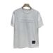 Men's Clothing Summer Pure Cotton Three Dimensional Letter Short Sleeved Textured T Shirt Men's Handsome Loose Bottoming Shirt Steel Print Trendy Half_viptrois.com