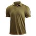 Men's Clothing Polo Shirt T Shirt Outdoor Tactical Loose Lapel Short Sleeved Sports Shirt Trendy Men_viptrois.com
