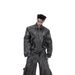 Men's Clothing Niche Retro Distressed Denim Suit Jacket Coat Wasteland Heavy Zipper Large Pocket Overalls Trend_viptrois.com