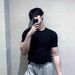 Lycra Ice Silk Cotton T-Shirt For Men, Slim Fit, Stretchy, Three-Quarter Sleeve, Breathable, Quick-Dry, Cool And_viptrois.com