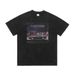 Summer Chinese Style Bra American Washed Vintage Direct Print Loose Fit Special Price Couple T-Shirt_viptrois.com