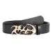 Men's Couple Fashion Korean Version Hollow Eyelet Versatile Casual Unisex Punk Style Pants Belt_viptrois.com