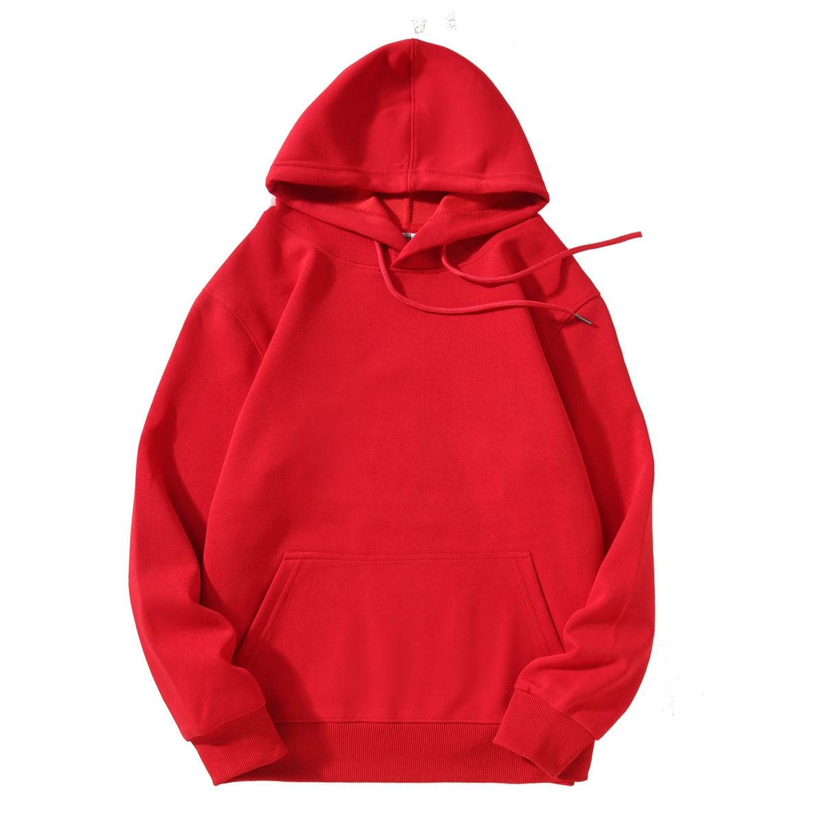 Pure Pure 300g Korean Style Autumn Winter Long Sleeve Hooded Pullover Solid Color Cotton Couple Milk Silk Hoodie Sweatshirt_viptrois.com