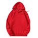 Pure Pure 300g Korean Style Autumn Winter Long Sleeve Hooded Pullover Solid Color Cotton Couple Milk Silk Hoodie Sweatshirt_viptrois.com