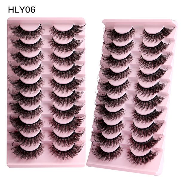 Beauty Health High Mink False Eyelashes 8d Thick Curling Fried Hair 10 Pairs Of Eyelashes Grafting Eyelashes_viptrois.com