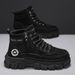 European Warm Series 2025 Autumn New Men's Construction Site Work Safety Sports Hiking Shoes Thick Sole Martin Boots_viptrois.com