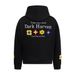 Vibe Trendy Brand Letter Loose Hoodie Men's American High Street Design Pullover Sweatshirt Autumn Winter Top_viptrois.com