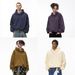 "Men's Boxy Cropped Hoodie - 380GSM Heavyweight Dragon Scale Pullover With Drop Shoulder & Kangaroo Pocket"_viptrois.com