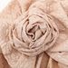 new embossed forehead large flower headscarf hat solid color Muslim turban hat_viptrois.com