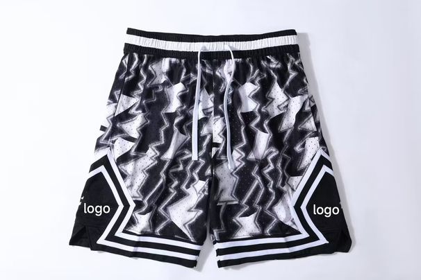 Men's Clothing Sports Shorts Large Size Loose Breathable Shorts Casual Running Fitness Basketball Shorts Quick-Drying Pants Training _viptrois.com