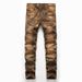 Men's Clothing supply of jeans,nostalgic,motorcycle jeans, straight,men's, personalized trousers_viptrois.com