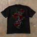 New American Style Pure Cotton High Street Hip-Hop Men's Trendy Casual Crew Neck Versatile T-Shirt_viptrois.com