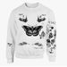 Tattoo Ink Drawing One Direction Printed Sweatshirt Autumn Winter Casual Crewneck Pullover_viptrois.com