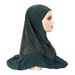 2025 New Summer Malay Headscarf, Crystal Linen Double-layer Lace Headscarf Scarf_viptrois.com