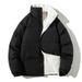 Men’s Winter Puffer Jacket – Lightweight Quilted Coat, Stand Collar, Zipper Closure, Loose Fit, Machine Washable (M-4XL)_viptrois.com