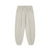 Men's Clothing | Autumn and Winter New 420g Terry Street Loose Solid Color Cuffed Sports Pants_viptrois.com