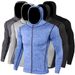 Men's Clothing autumn and winter sports jackets fitness running training long sleeves zipper casual hoodie quick-drying jacket_viptrois.com