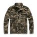 Men Jacket Men M65 Denim Retro Cargo Jacketes Outdoor Multi Pockets Camo Tops Field Casual Fashion Hiking Coats Uniform_viptrois.com