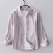 Men's Clothing Casual Long Sleeved Solid Color Simple Cotton Oxford Shirt_viptrois.com