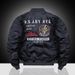 Men's Clothing New Air Force Ma1 Pilot Jacket Men's Embroidered Baseball Jacket Spring And Autumn Large Size Jacket Manufacturer_viptrois.com