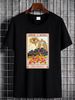The Audacity Skeleton Tarot Card Sun Eye Aesthetic Art T-Shirt Slightly Designer Clothes Summer Soft Breathable Versatile Stretched Comfortable_viptrois.com