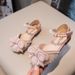 Children's Baotou Sandals Summer New Korean Version Bow Girls Princess Shoes Half Sandals Crystal Shoes_viptrois.com