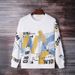 Pure Pure 2025 Autumn New Men's Loose Korean Style Round Neck Pullover Sweatshirt Long Sleeve Sports Base Shirt_viptrois.com