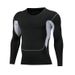 Men's clothing Sports tights men's basketball ball compression long sleeve training fitness clothing running basketball_viptrois.com