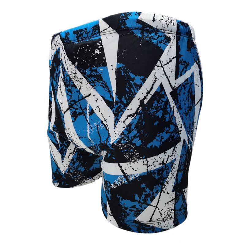 Man's clothing Men's swim trunks Pool drawstring Plus size beach swimsuit for men_viptrois.com
