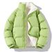 Cotton 2024 Autumn New Item With Plush And Thick Bread Trendy Brand Loose Winter Lamb Wool Cotton Jacket Men's_viptrois.com
