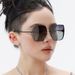 New Fashion Square Frame Polarized Sunglasses Women Personality High End Sunscreen Sunglasses Women_viptrois.com
