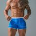 Men's New Large Pocket Nylon Swim Trunks Fashionable Close-fitting Summer Pool Beach Quick-dry Boxer Shorts_viptrois.com