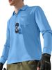 Monochrome Man- Men's Long Sleeve Loose Top Turn-Down Collar European And American Autumn New Outdoor Tactical_viptrois.com