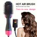 US Plug 1pc Hot Air Comb Three-speed Hot And Cold Wind, Blow And Pull All-in-one, Strong Wind Quick Blow And Dry_viptrois.com
