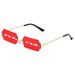 METAL EDGE - Concave Blade Sunglasses (Frameless Fashion Shades, Futuristic Design, Hot Seller)_viptrois.com