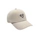 New autumn and winter corduroy heart embroidered baseball hat for women ins casual versatile face small duckbill cap for men_viptrois.com