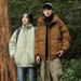 Large Size Stand-up Collar Cotton-padded Clothes For Men And Women, Down Cotton-padded Jackets, Loose And Thickened Cotton-padded Clothes_viptrois.com