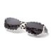 Small Square Frame Sunglasses – Eye Protection, Anti-Sand & Wind, Jelly Color (Postoperative & Outdoor Use)_viptrois.com