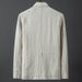 1 2023 Summer Solid Color Linen Men's Spring Youh Slim Fi Fashion Casual Thin Comforable Breahable Single Blazer_viptrois.com