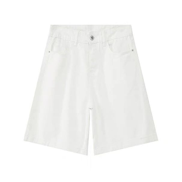 Men's Clothing Men's Loose Straight Denim Shorts Summer Retro Distressed Blue Versatile Hot Pants Trendy Brand_viptrois.com