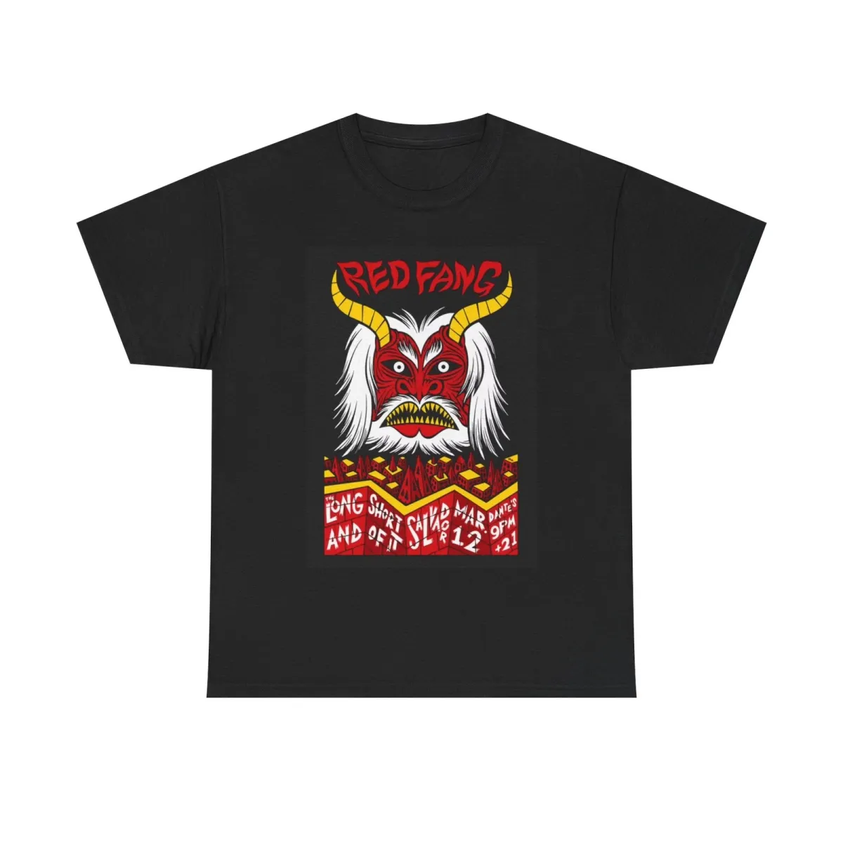 RedFang Tshirt Classic Rock Retro Merch Graphic Retro Unisex Heavy Cotton Tee_viptrois.com