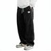 Men's Corduroy Casual Pants - Relaxed Fit Straight Leg Trousers With Drawstring Waist, Soft Stretch For Everyday Wear_viptrois.com