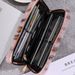 Coin & Key Purses Leopard Print Plush Wallet Personality Simple Furry Bag Portable Storage Clutch Card Holder_viptrois.com