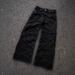 2025d Elix New Hip-Hop Spider Web Striped Print Jeans Men's High-Waisted Washed Wide-Leg Pants_viptrois.com
