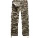 Man's clothing Men outdoor plus-size casual multi-color men's cargo pants plus-size baggy pants_viptrois.com