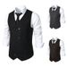 Men's British Style Retro Suit Vest Casual Business Vest_viptrois.com