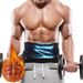 Unisex Men and women sweat belly belt belt postnatal yoga waist trimmer sweat fitness sports plastic belt_viptrois.com