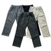 Men's Clothing Washed Distressed Brushed Straight Casual Trousers All Match Style High End Solid Color High Street Slim_viptrois.com