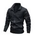 Japanese and Korean autumn new thin youth stand up collar men's baseball jacket, windbreaker_viptrois.com